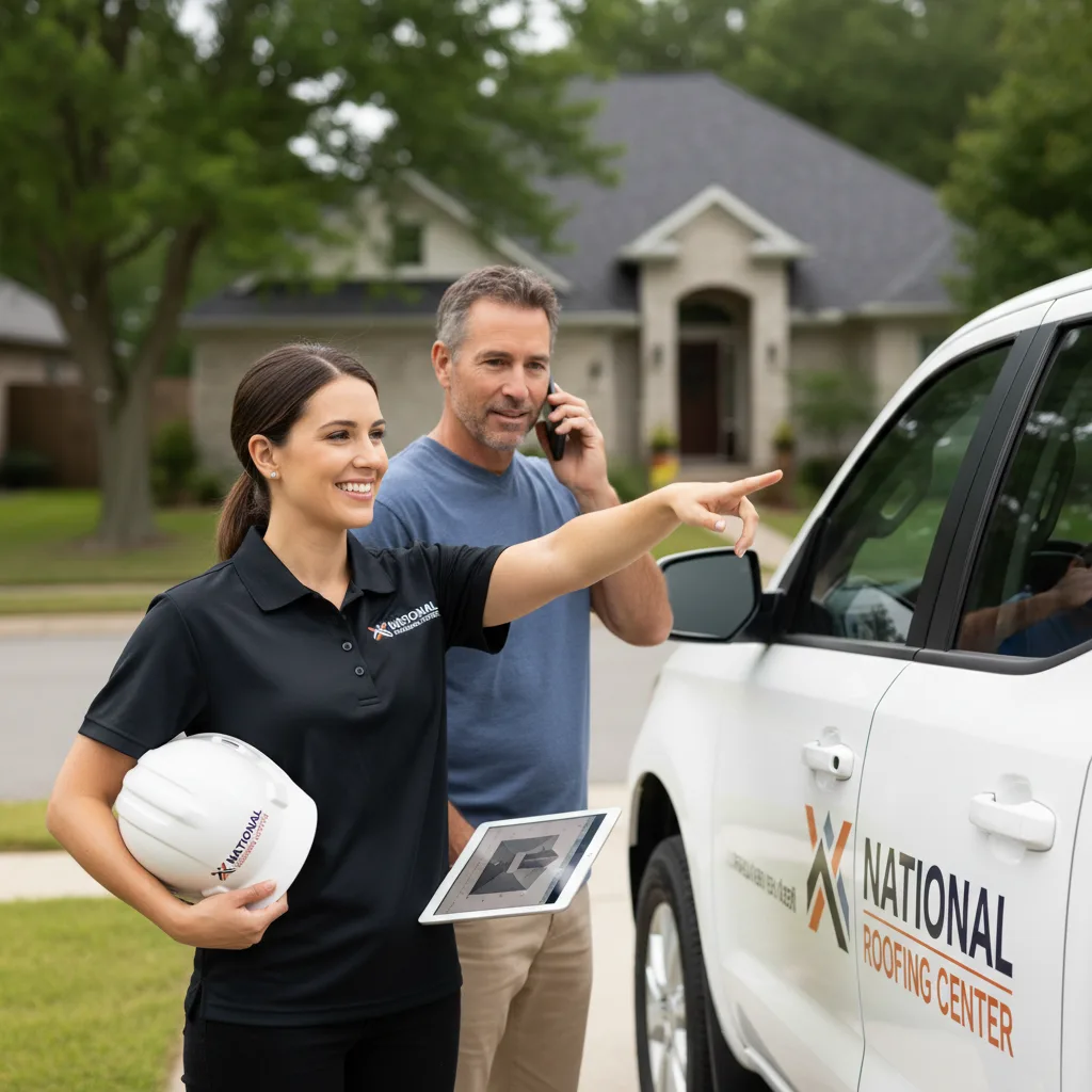 National Roofing Center customer support in Amboy
